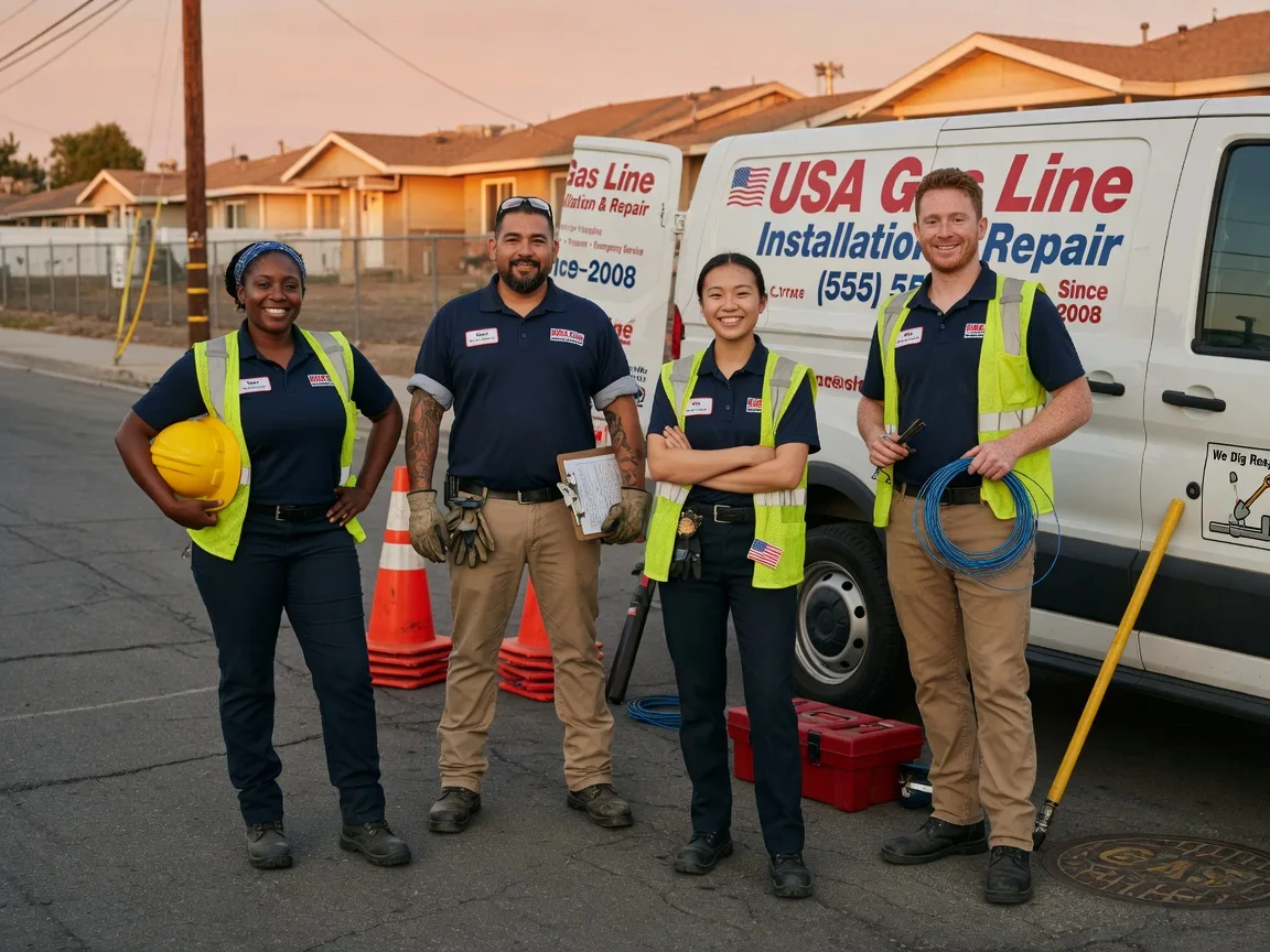 Gas Line Installation company in Ward, AR